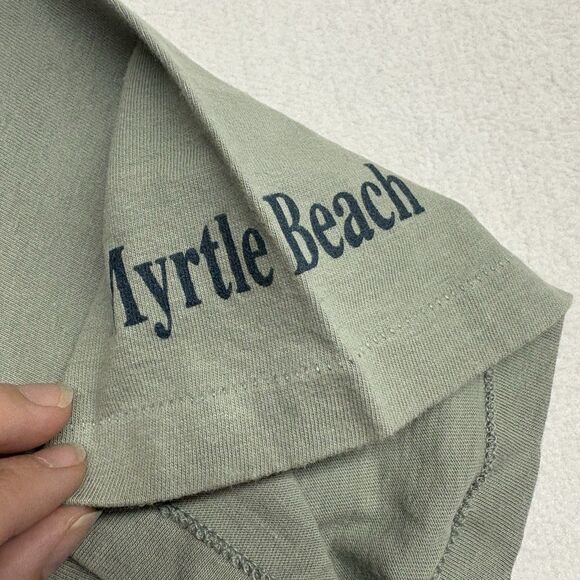 Vintage 90s Panama Jack Boat Single StitchT-shirt | Men’s L - Picture 5 of 8